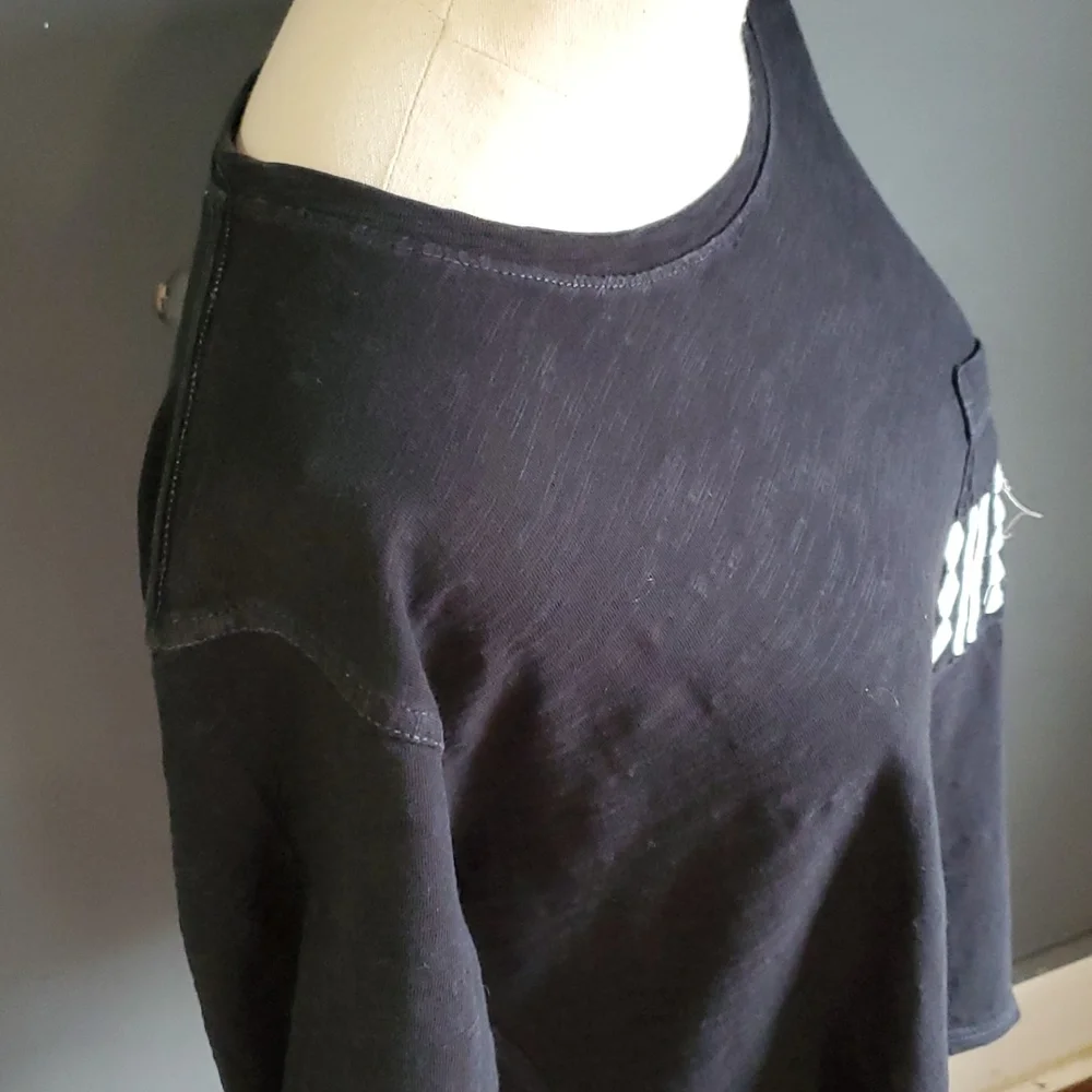 Madewell woman's black tshirt size xs - Picture 5 of 14